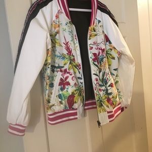 Katherine Barclay Reversible Bomber Jacket